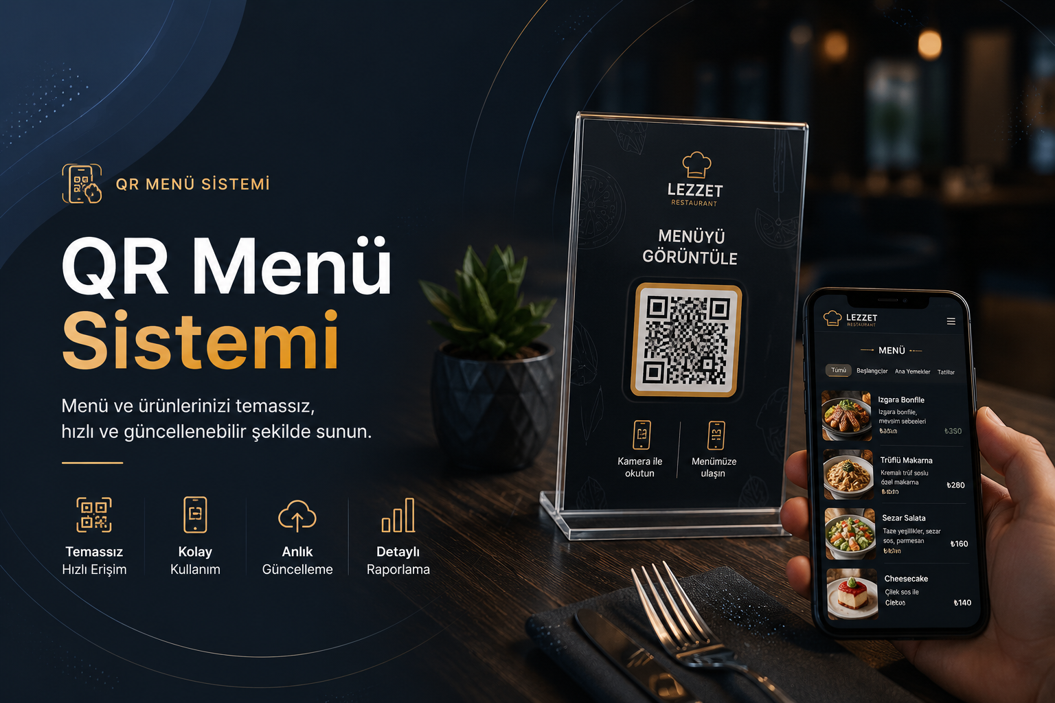 QR Menü Sistemi